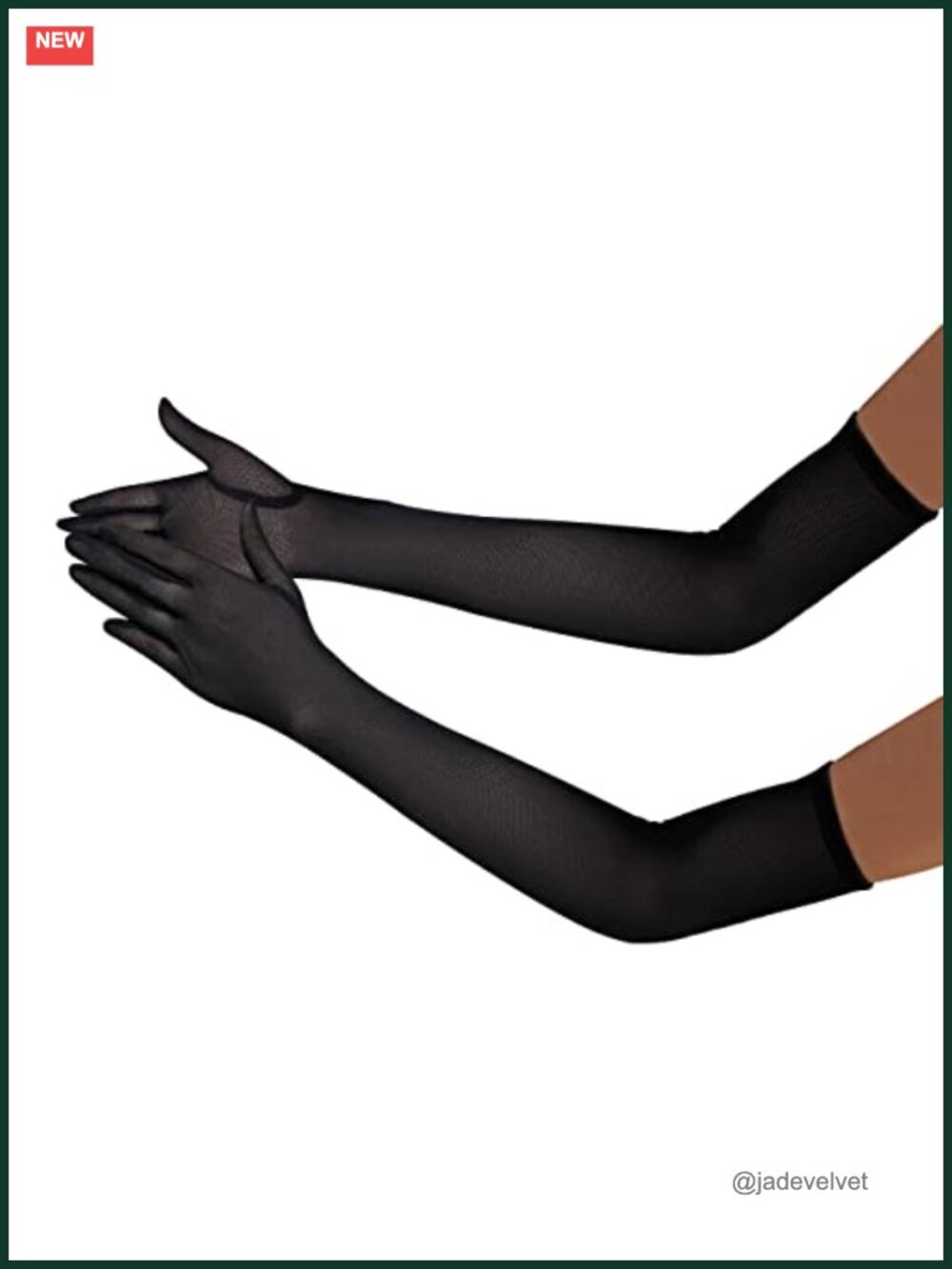 Lace Mesh Fingerless Gloves Elbow Length Bridal Evening Party Cosplay